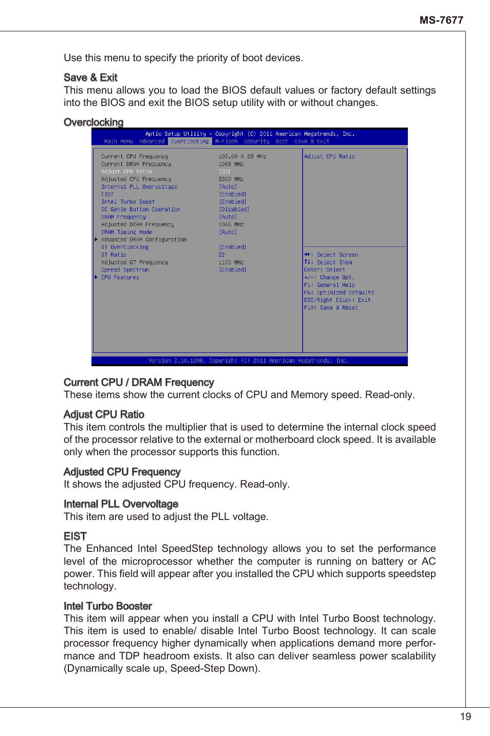 MSI H61I-E35 (B3) User Manual | Page 19 / 121