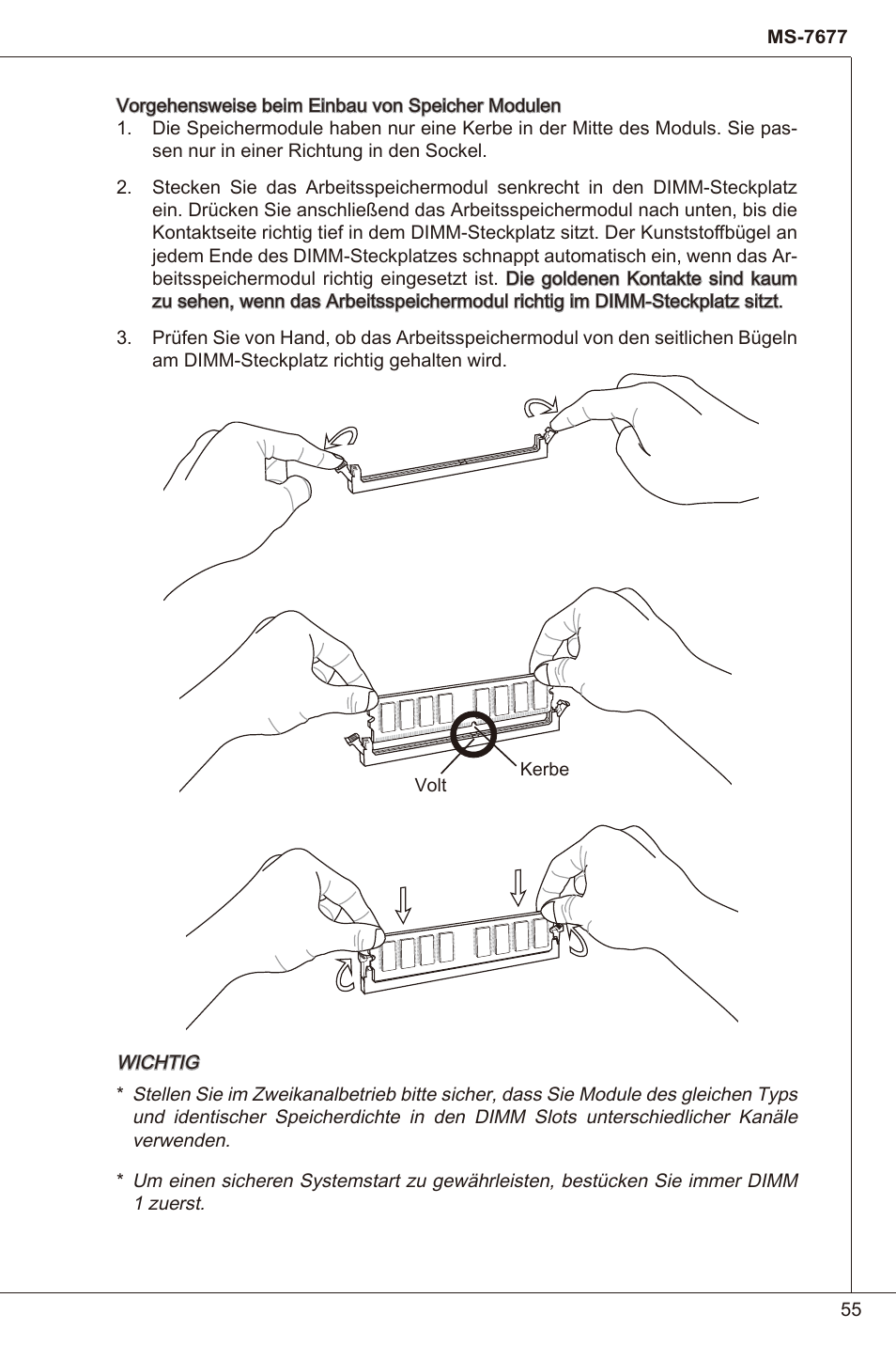 MSI H61I-E35 (B3) User Manual | Page 55 / 121