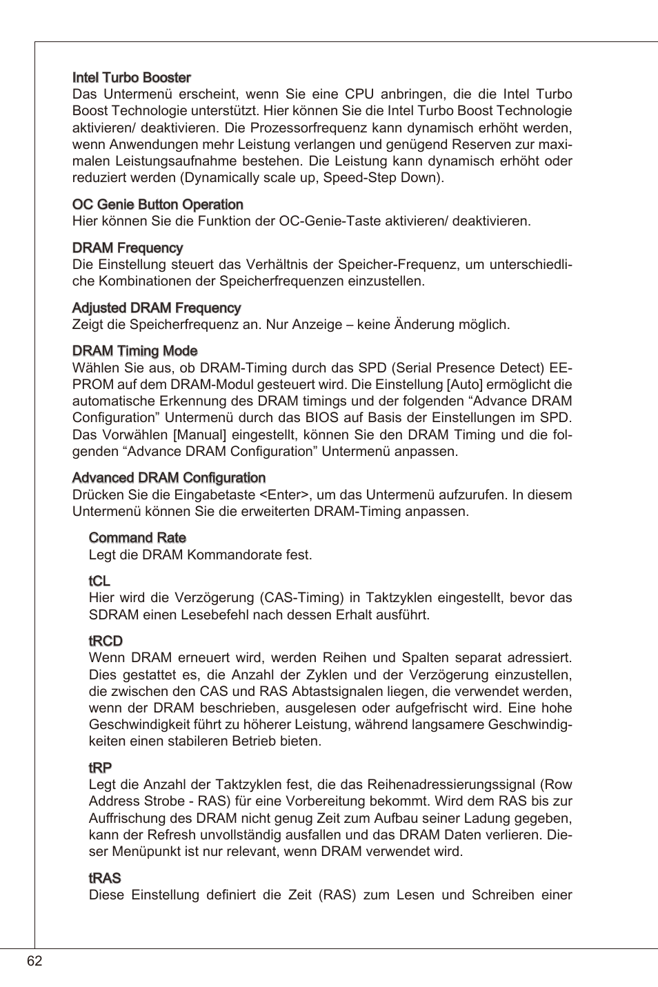 MSI H61I-E35 (B3) User Manual | Page 62 / 121