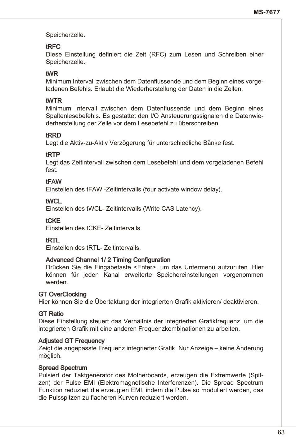 MSI H61I-E35 (B3) User Manual | Page 63 / 121