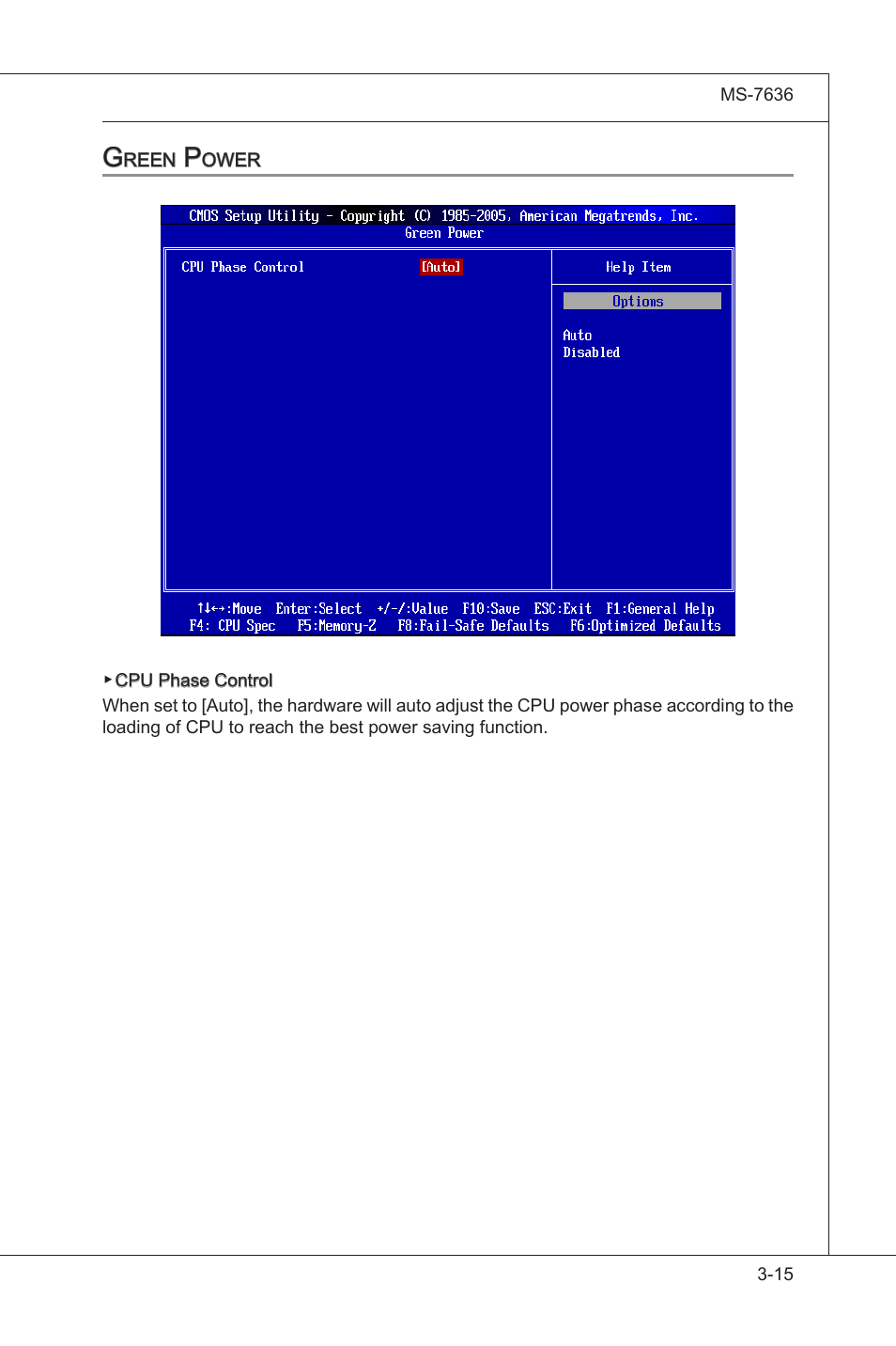 Green power, Green power -15 | MSI H55M-P33 User Manual | Page 51 / 88