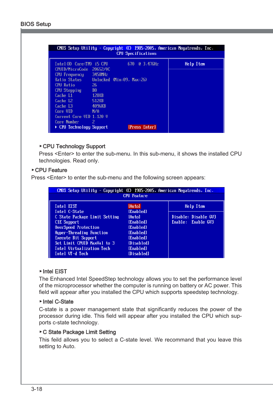 Chapter 3 | MSI H55M-E21 User Manual | Page 54 / 68