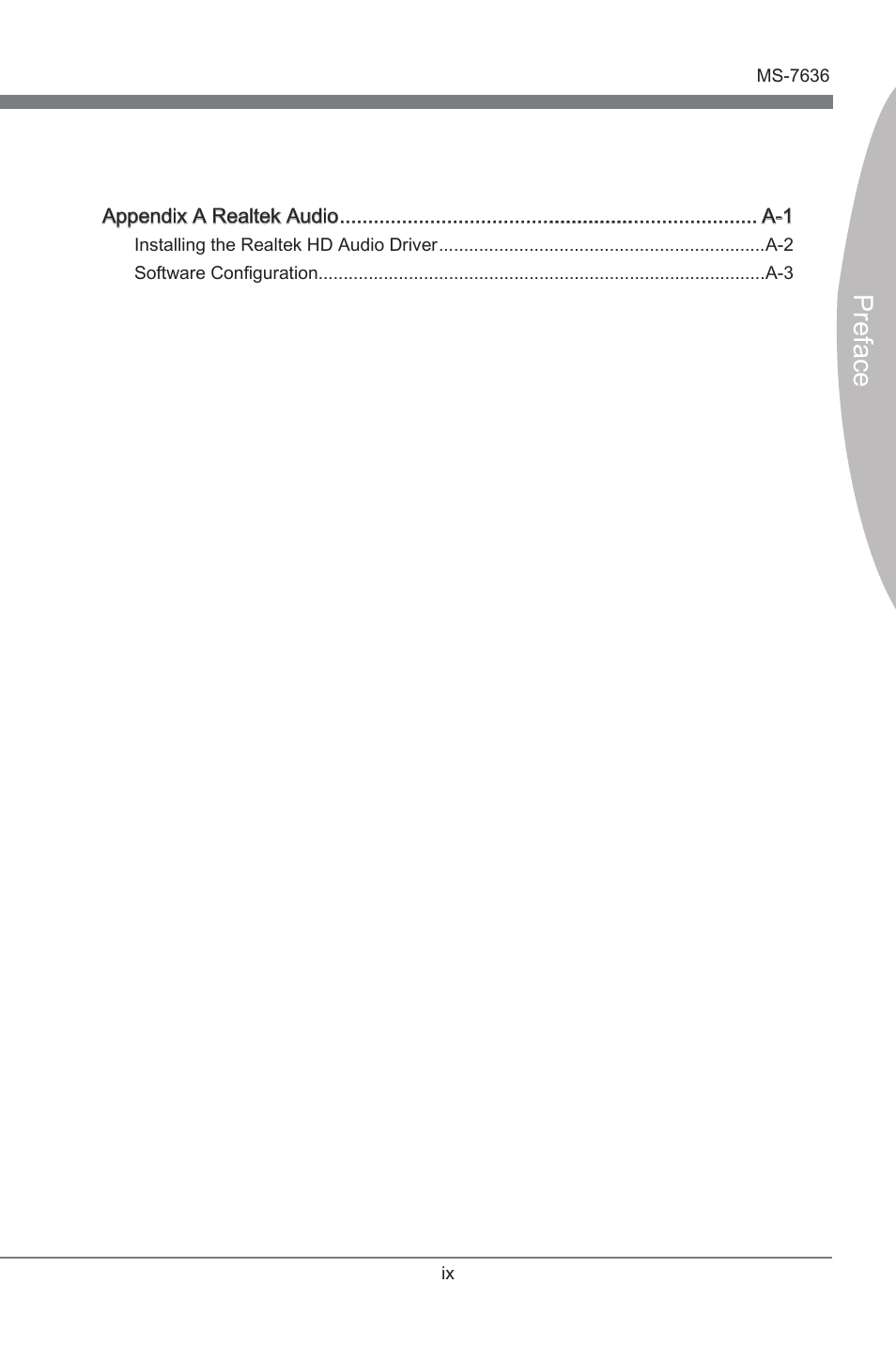 Preface | MSI H55M-E21 User Manual | Page 9 / 68