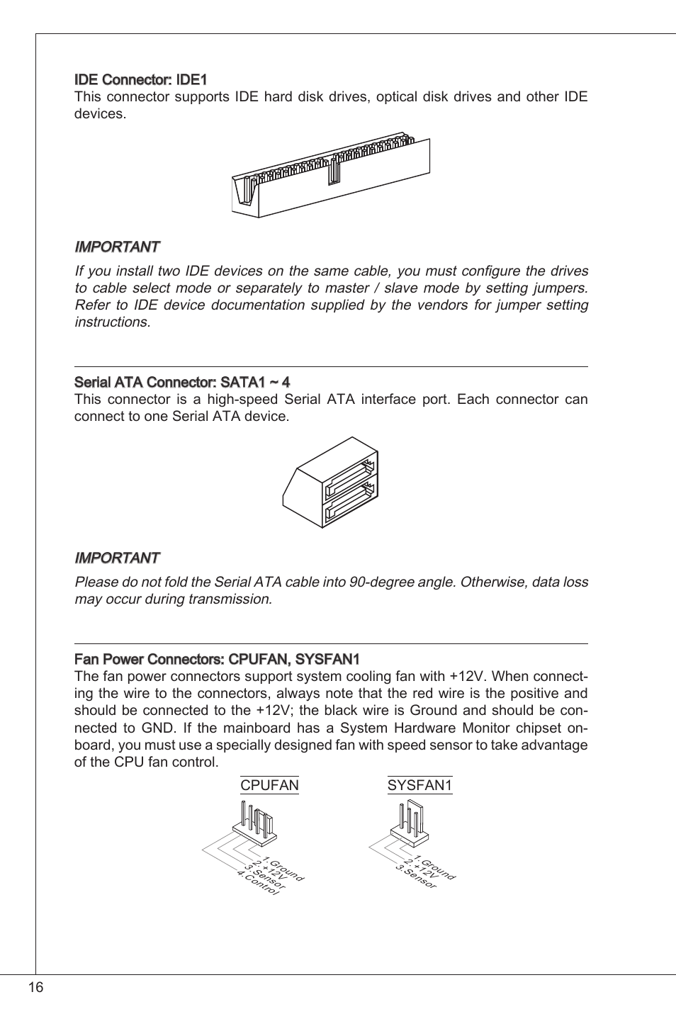 MSI GF615M-P31 User Manual | Page 16 / 153