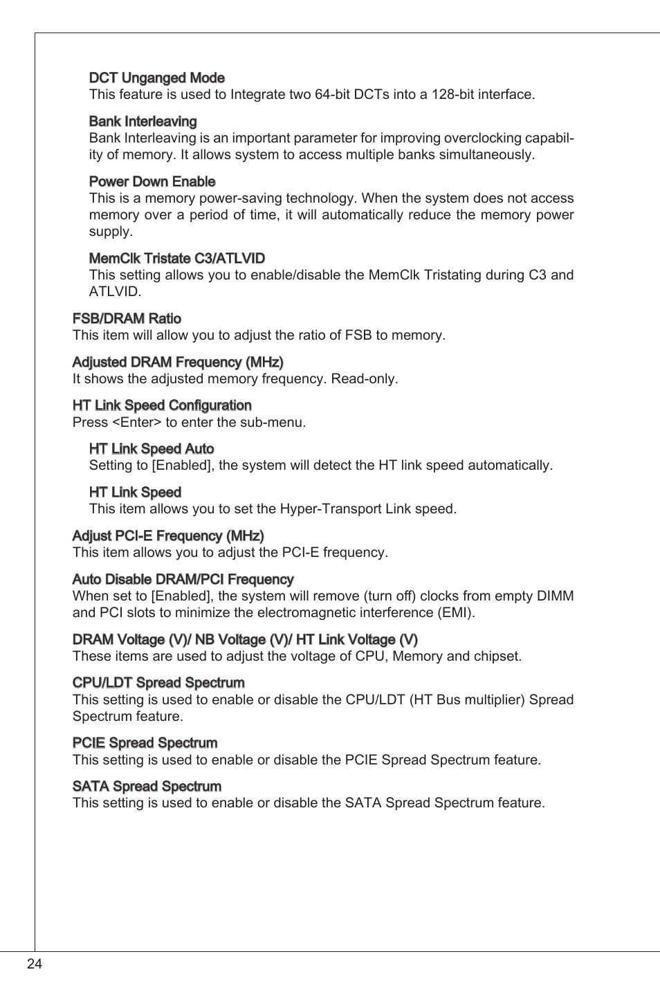 MSI GF615M-P31 User Manual | Page 24 / 153