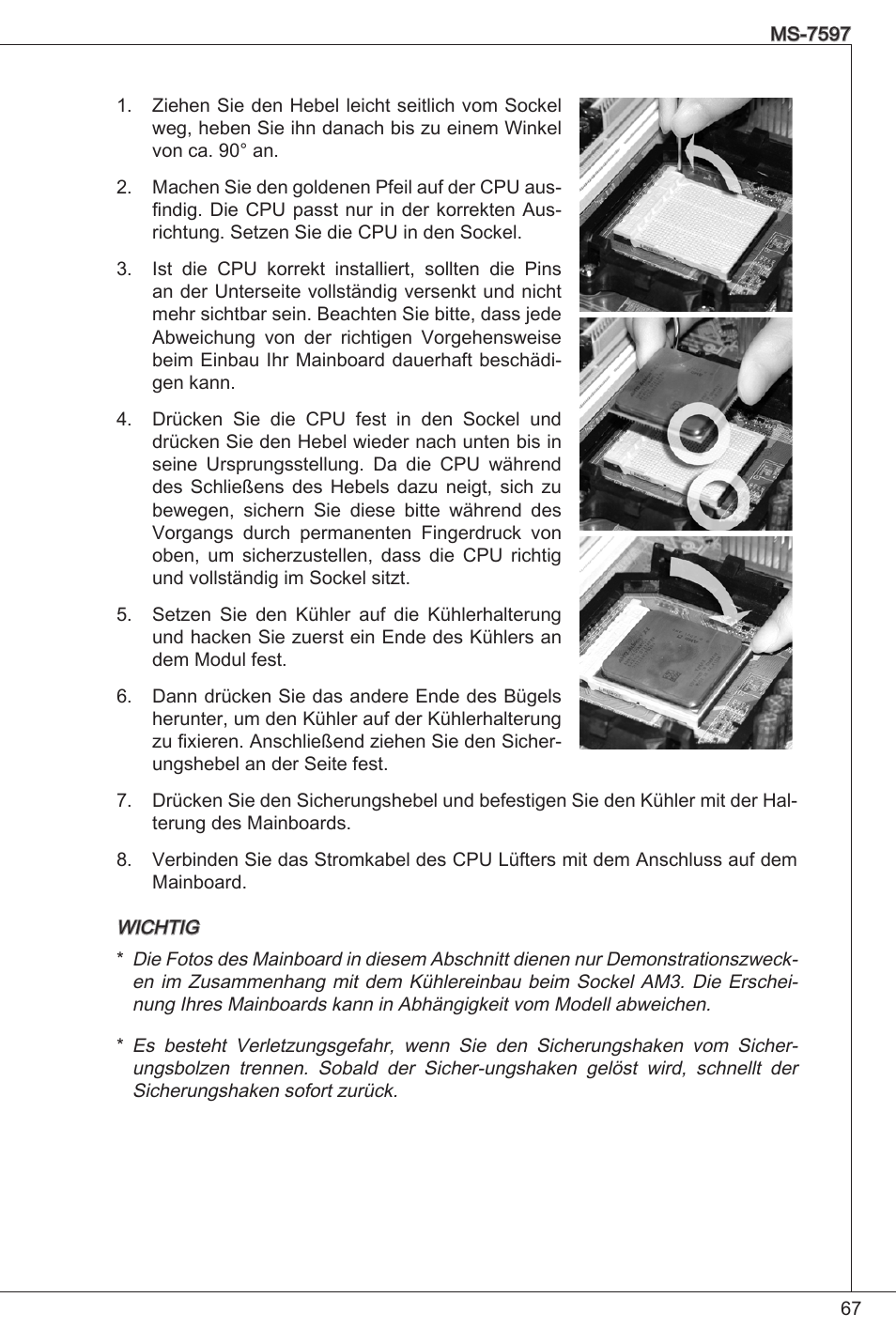 MSI GF615M-P31 User Manual | Page 67 / 153