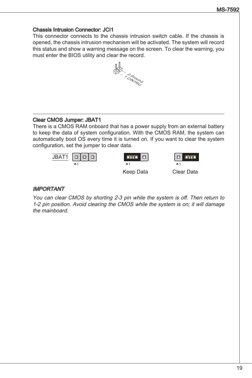 MSI G41M4-F User Manual | Page 19 / 153