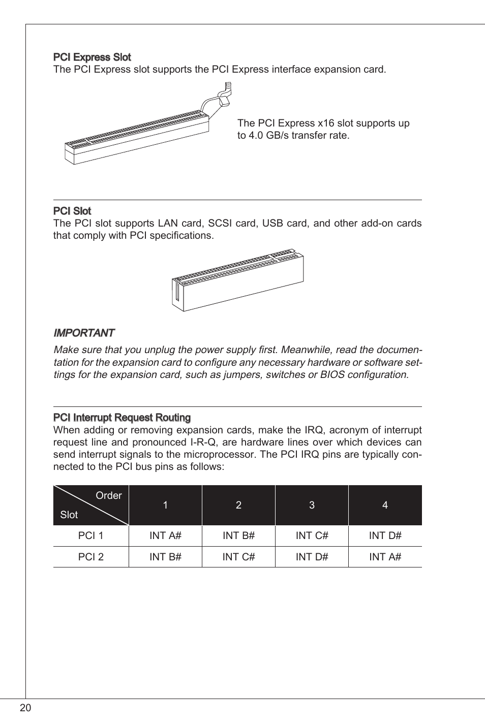 MSI G41M4-F User Manual | Page 20 / 153