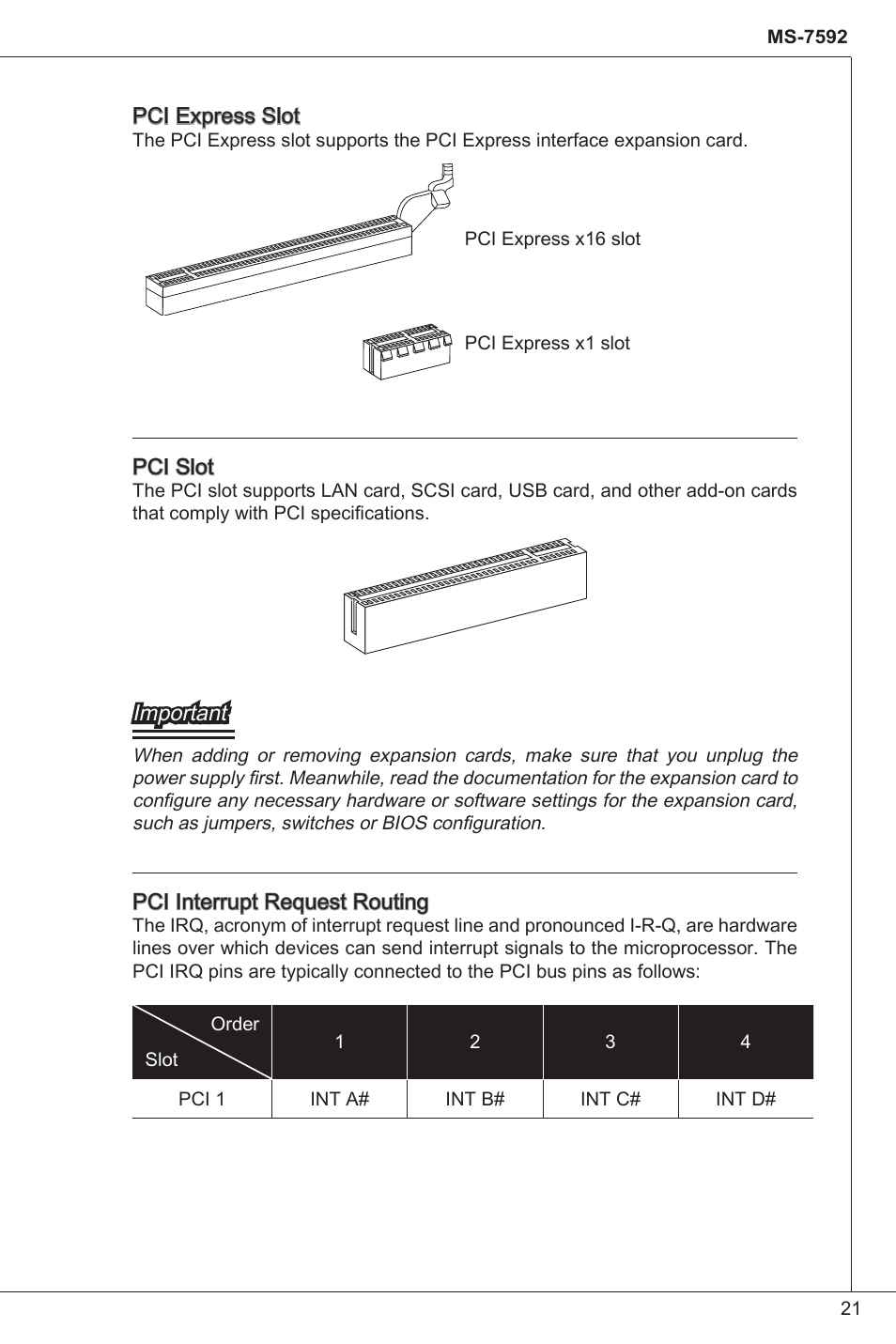 MSI G41M-P34 User Manual | Page 21 / 153