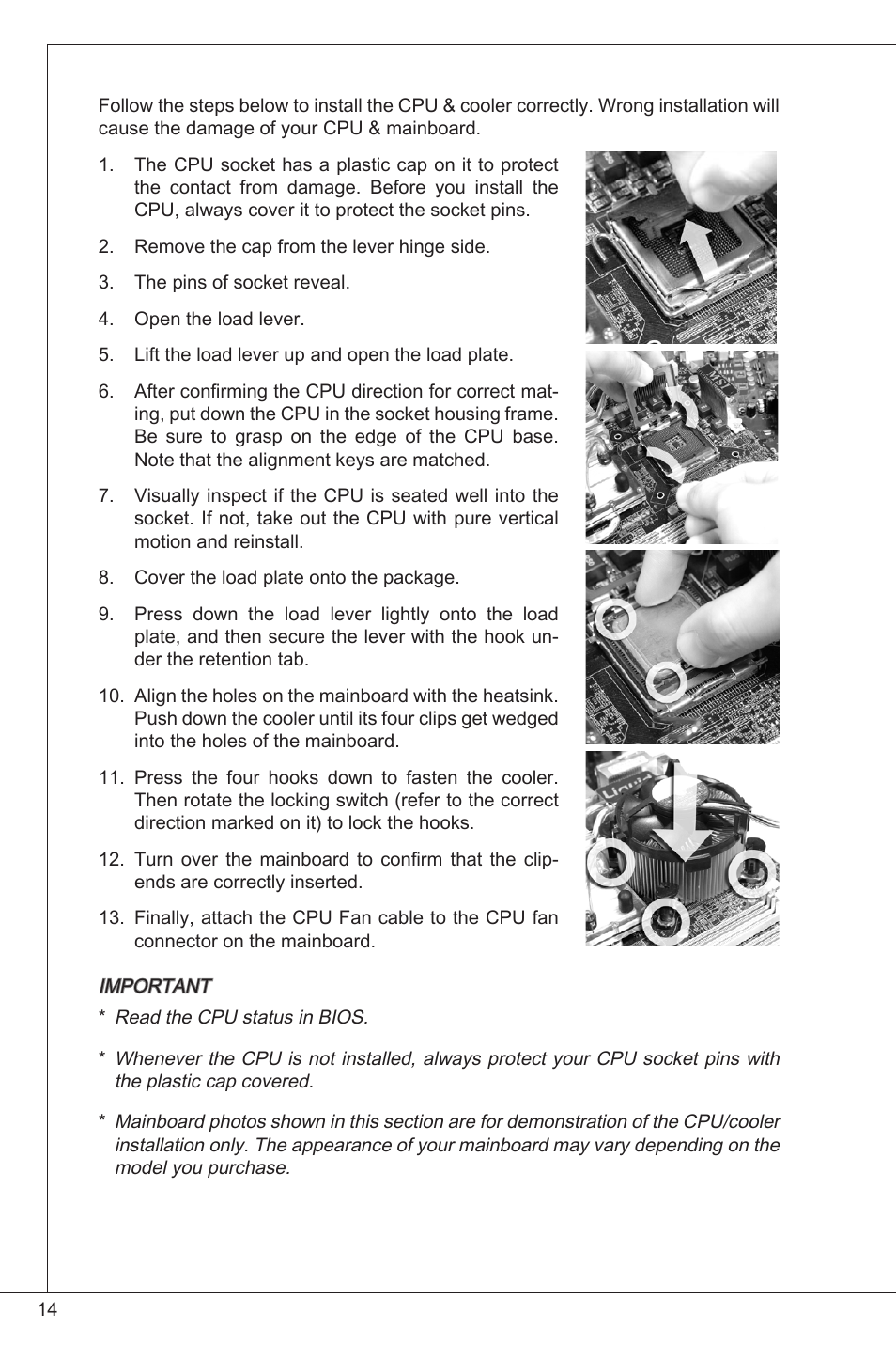 MSI G41M-P26 User Manual | Page 14 / 155