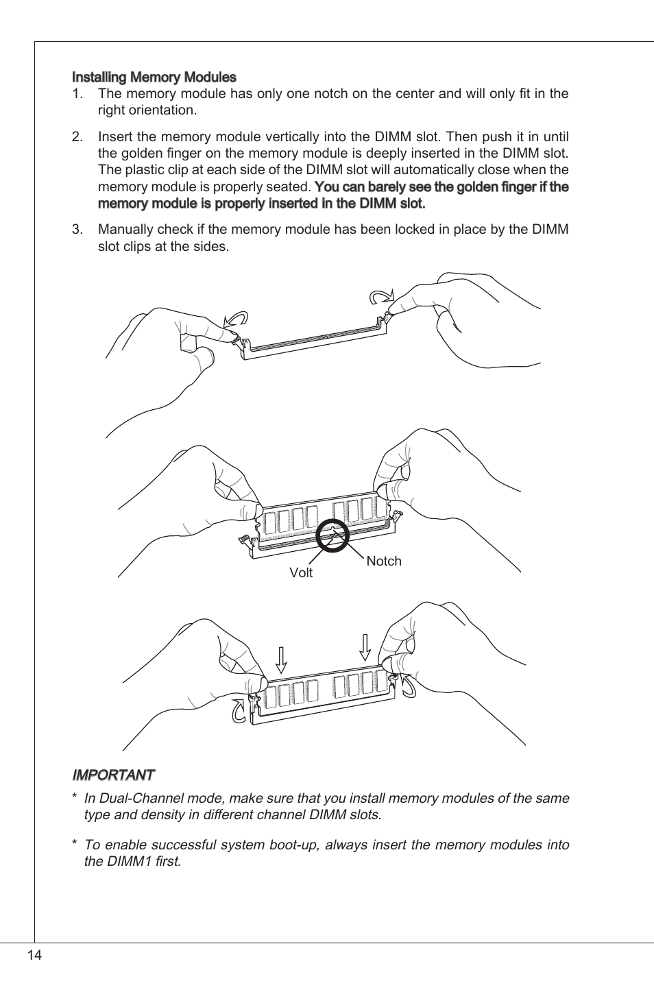 MSI G41M-P25 User Manual | Page 14 / 155