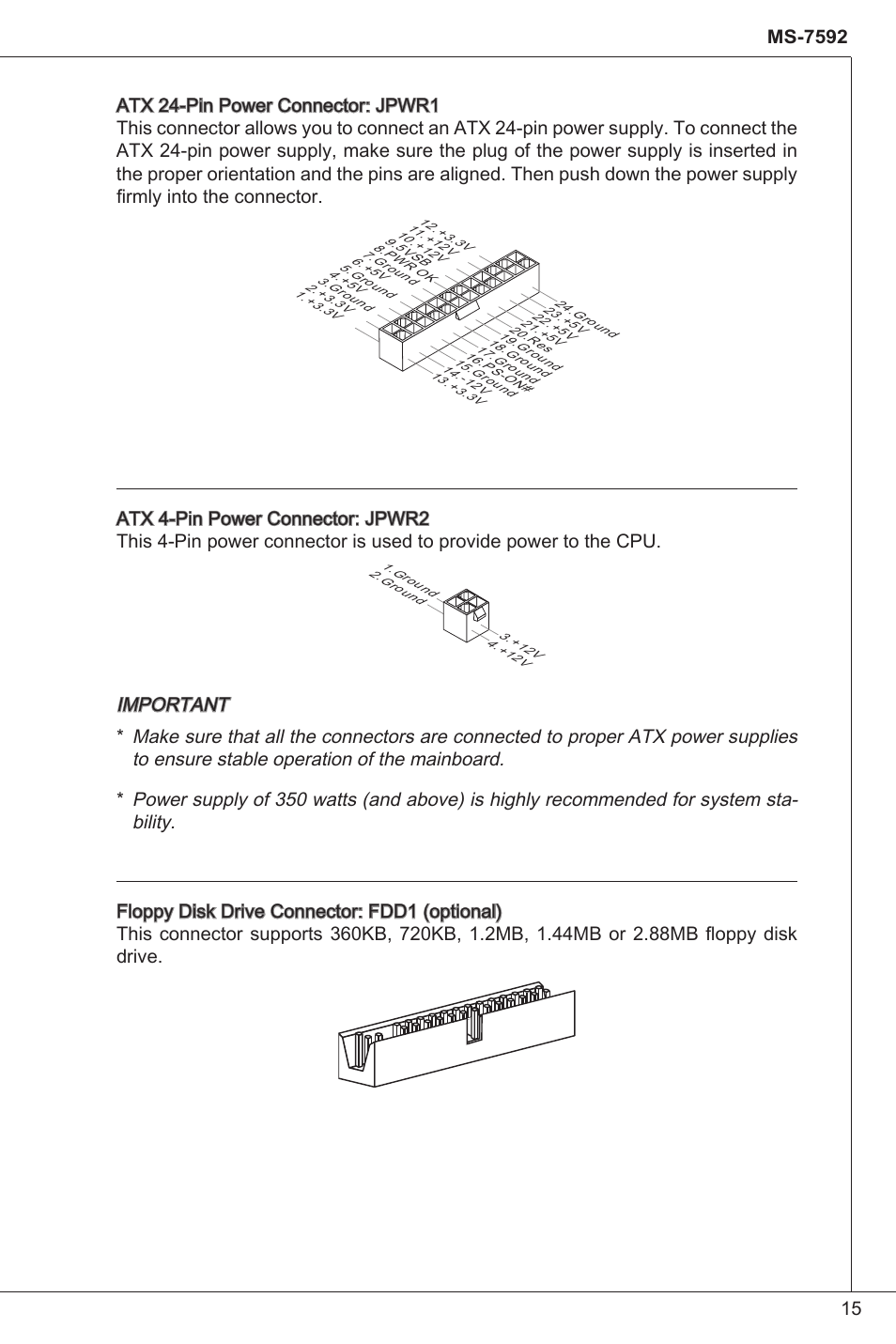 MSI G41M-P25 User Manual | Page 15 / 155
