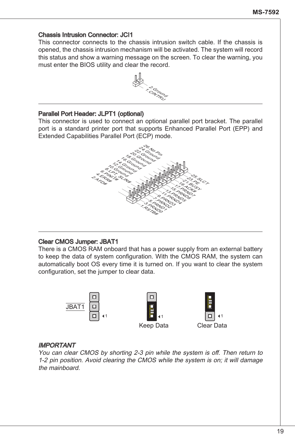 MSI G41M-P25 User Manual | Page 19 / 155