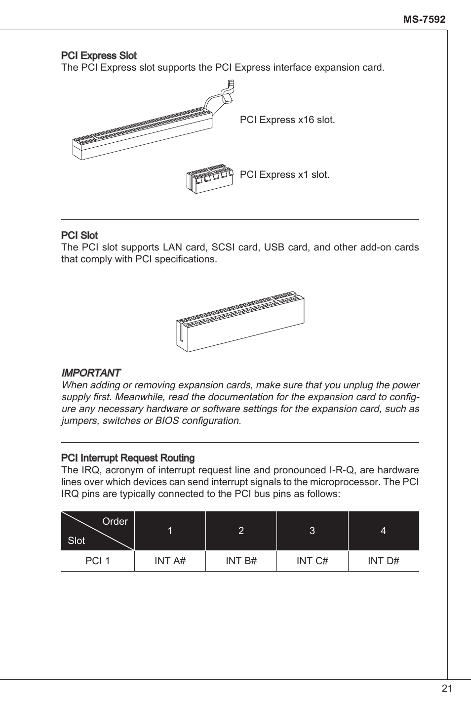 MSI G41M-P25 User Manual | Page 21 / 155