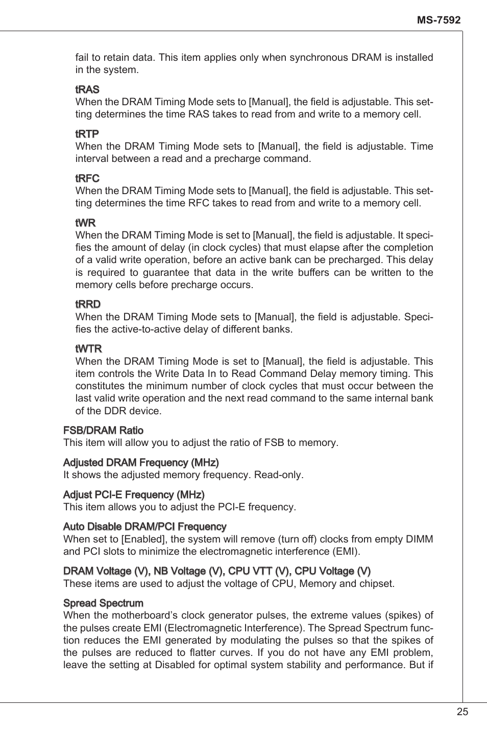 MSI G41M-P25 User Manual | Page 25 / 155