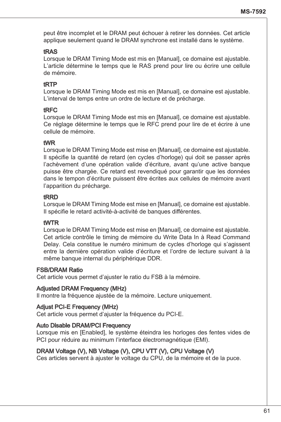 MSI G41M-P25 User Manual | Page 61 / 155