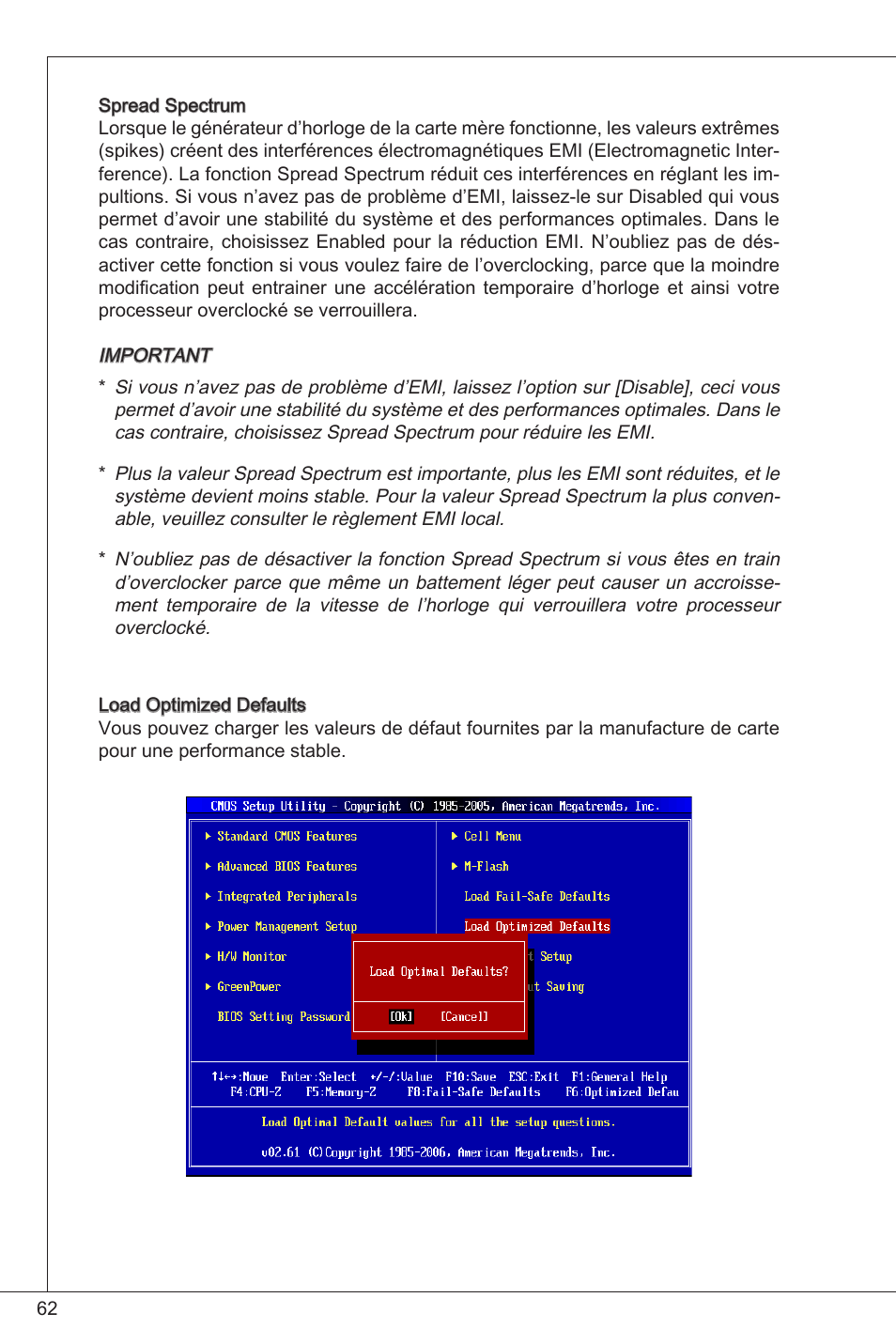 MSI G41M-P25 User Manual | Page 62 / 155