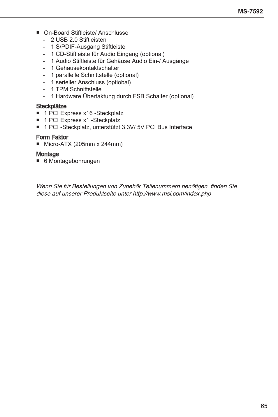 MSI G41M-P25 User Manual | Page 65 / 155