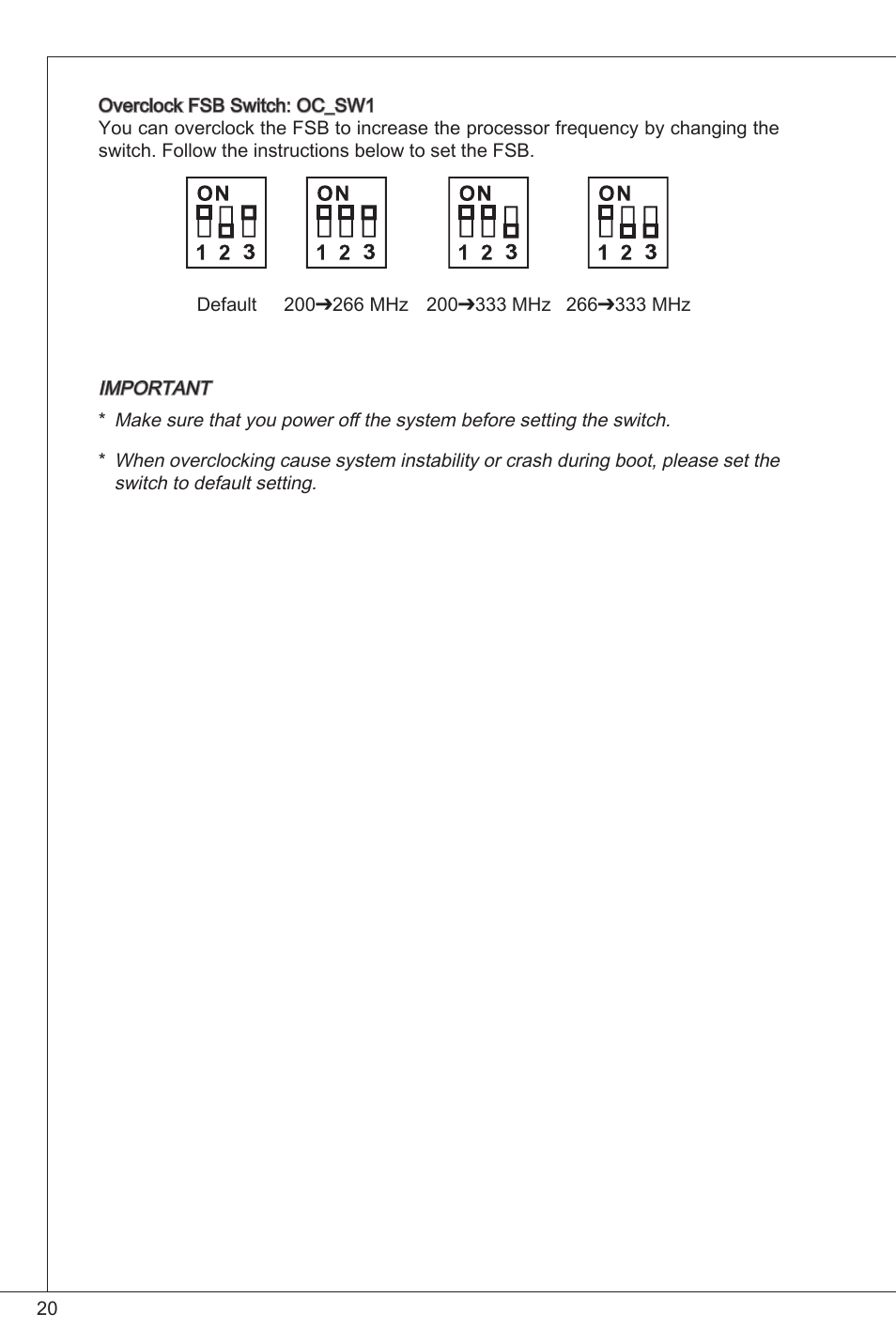 MSI G41M-P23 User Manual | Page 20 / 155