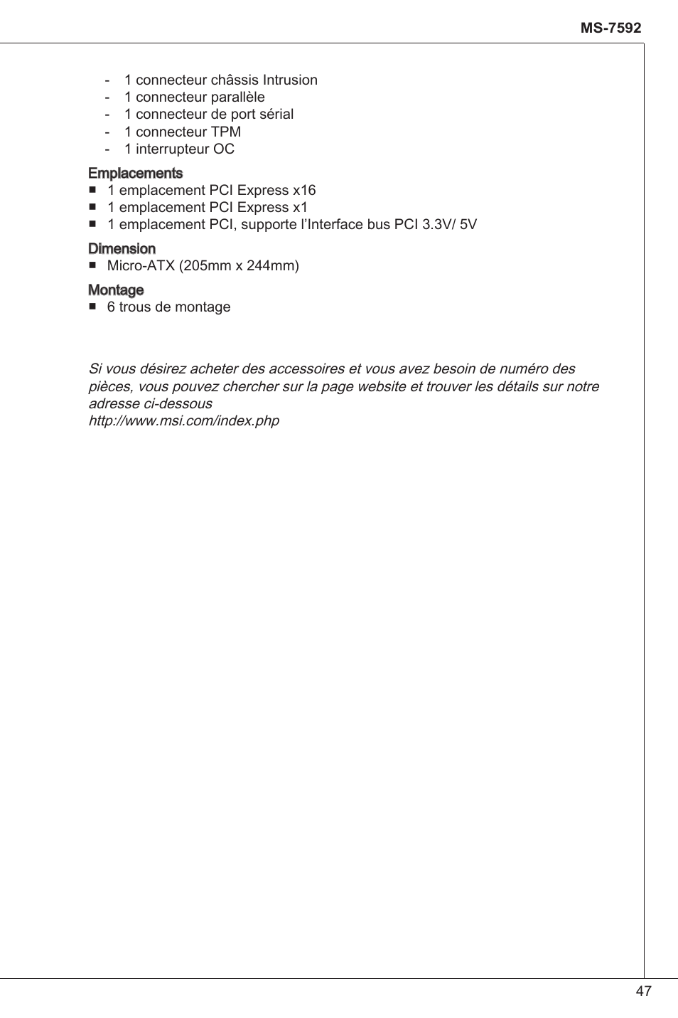 MSI G41M-P23 User Manual | Page 47 / 155