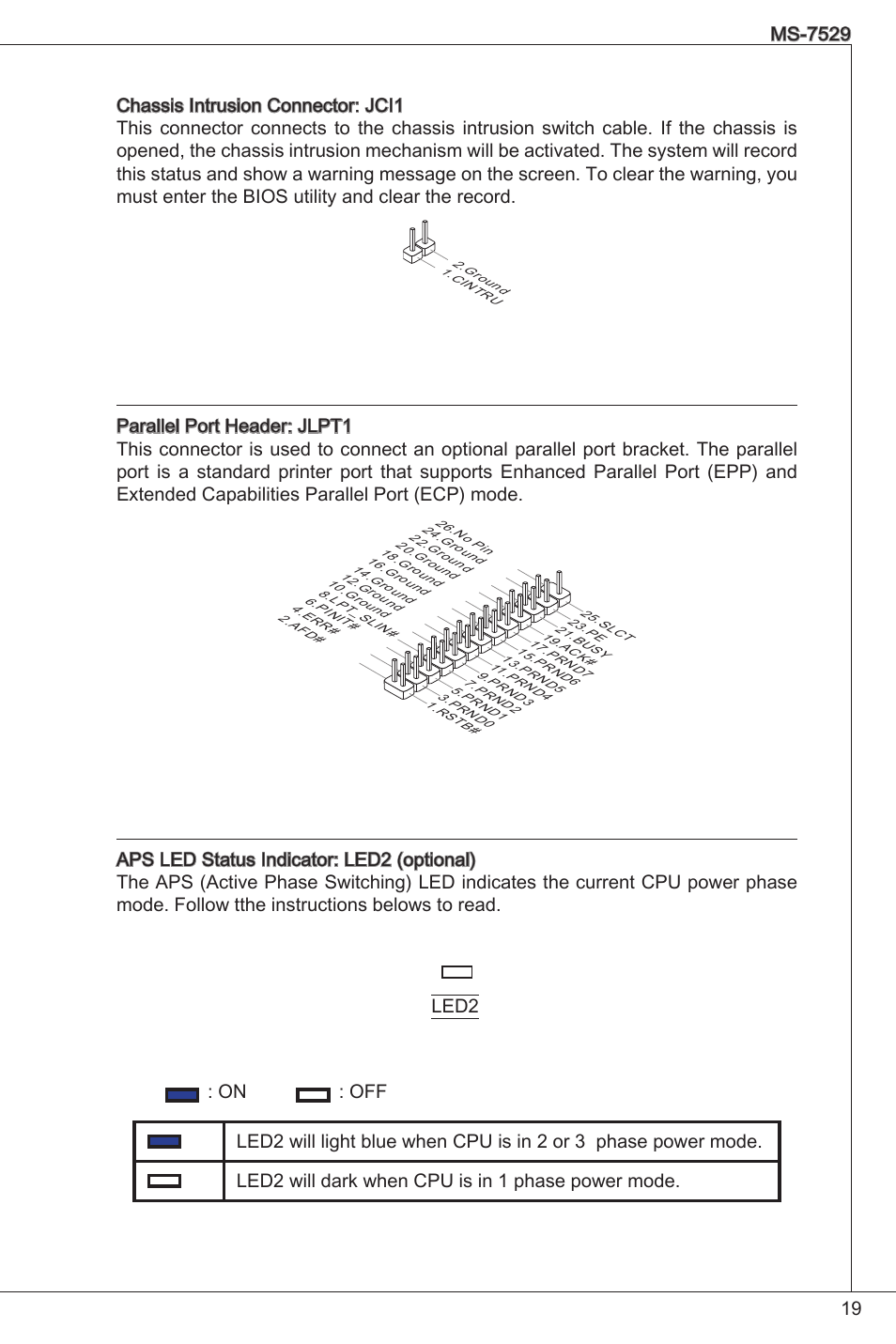 MSI G31TM-P21 User Manual | Page 19 / 153