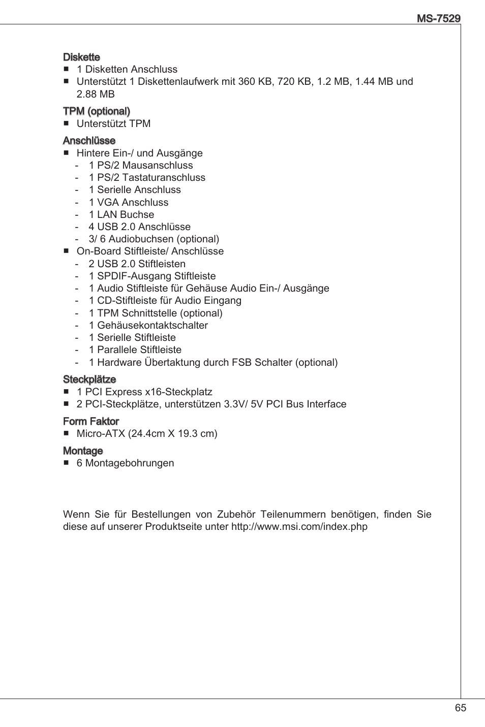 MSI G31TM-P21 User Manual | Page 65 / 153