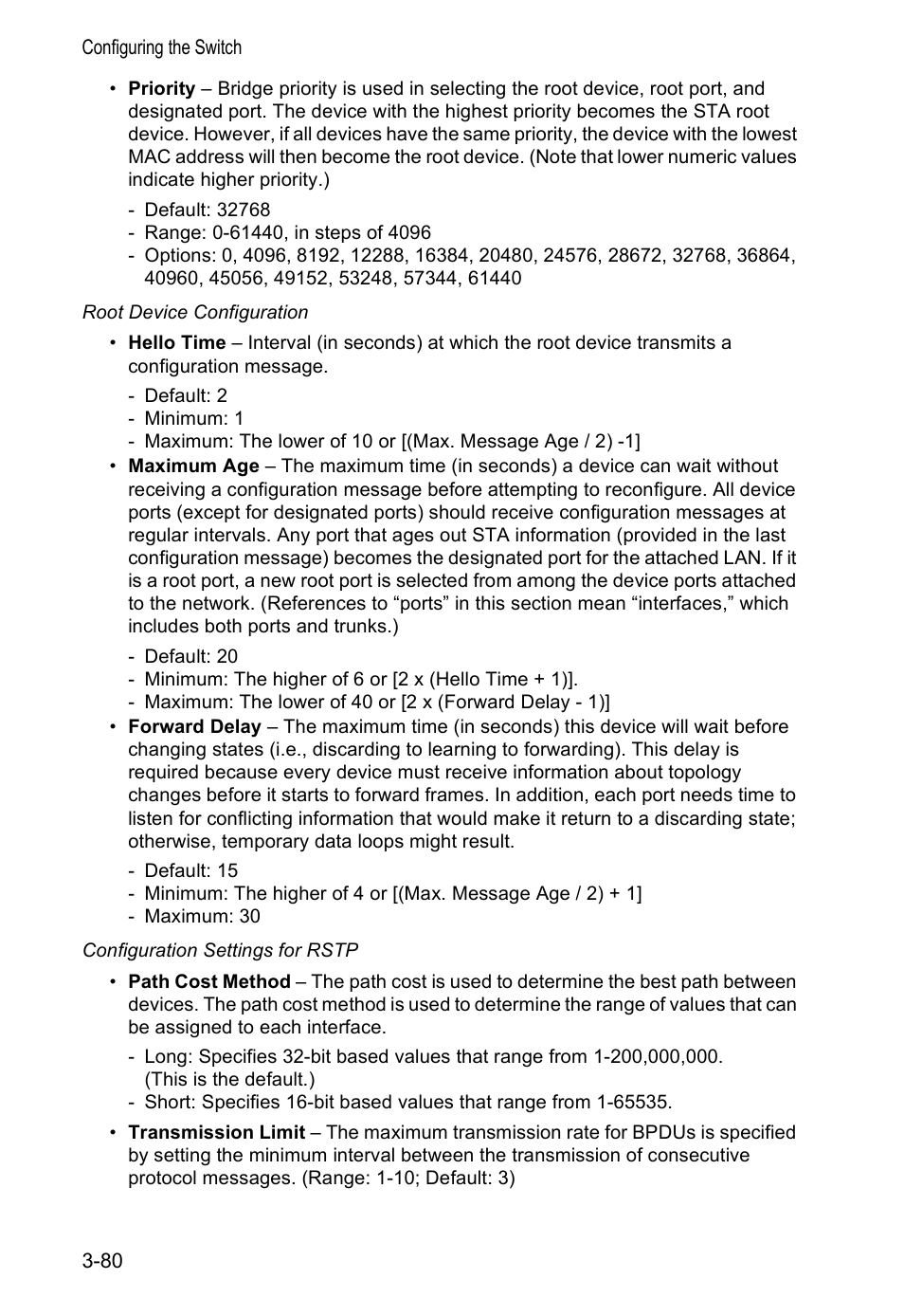 Accton Technology VS4512DC User Manual | Page 110 / 334