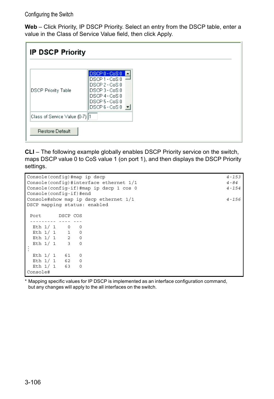 Configuring the switch 3-106 | Accton Technology VS4512DC User Manual | Page 136 / 334