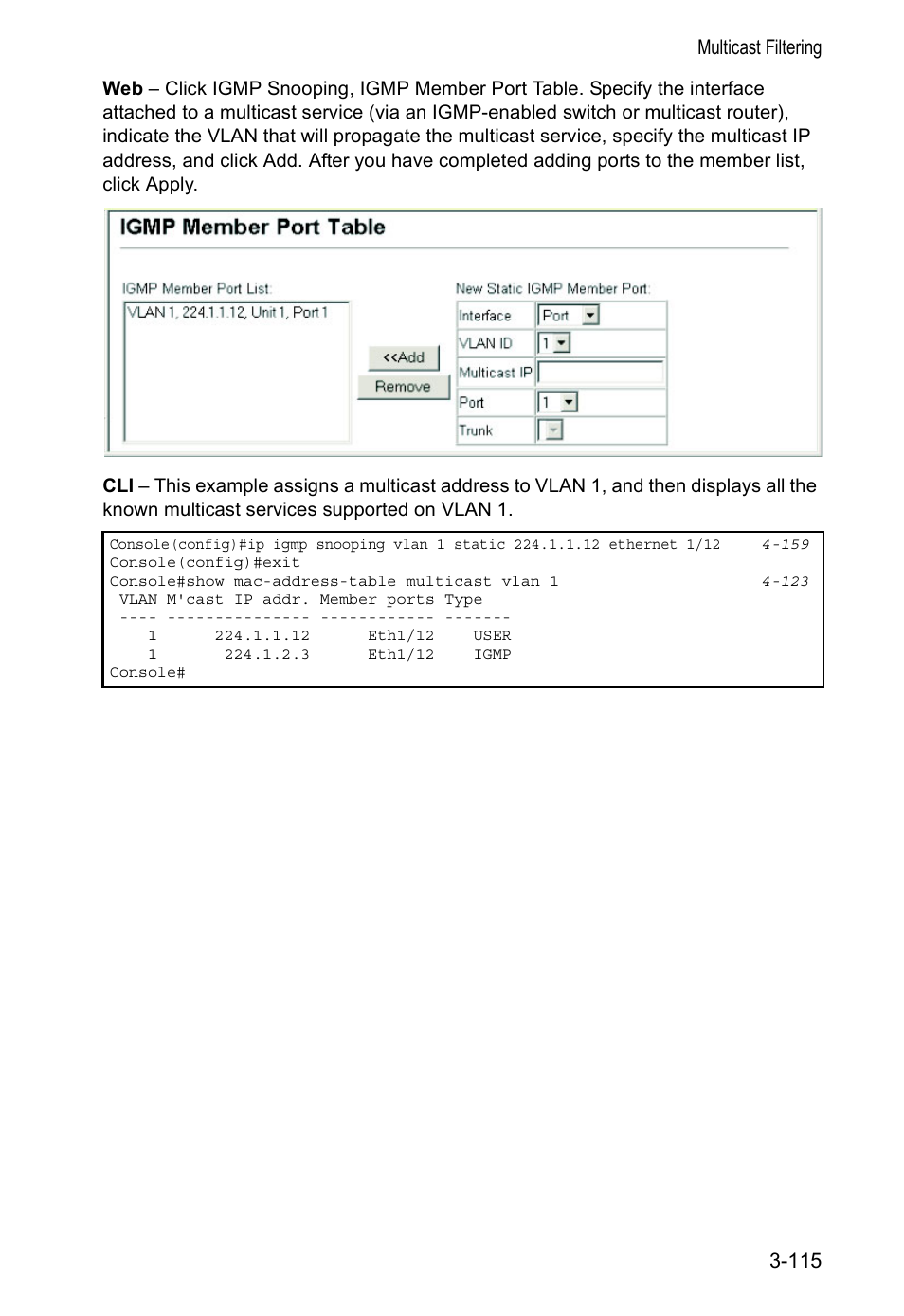 Accton Technology VS4512DC User Manual | Page 145 / 334