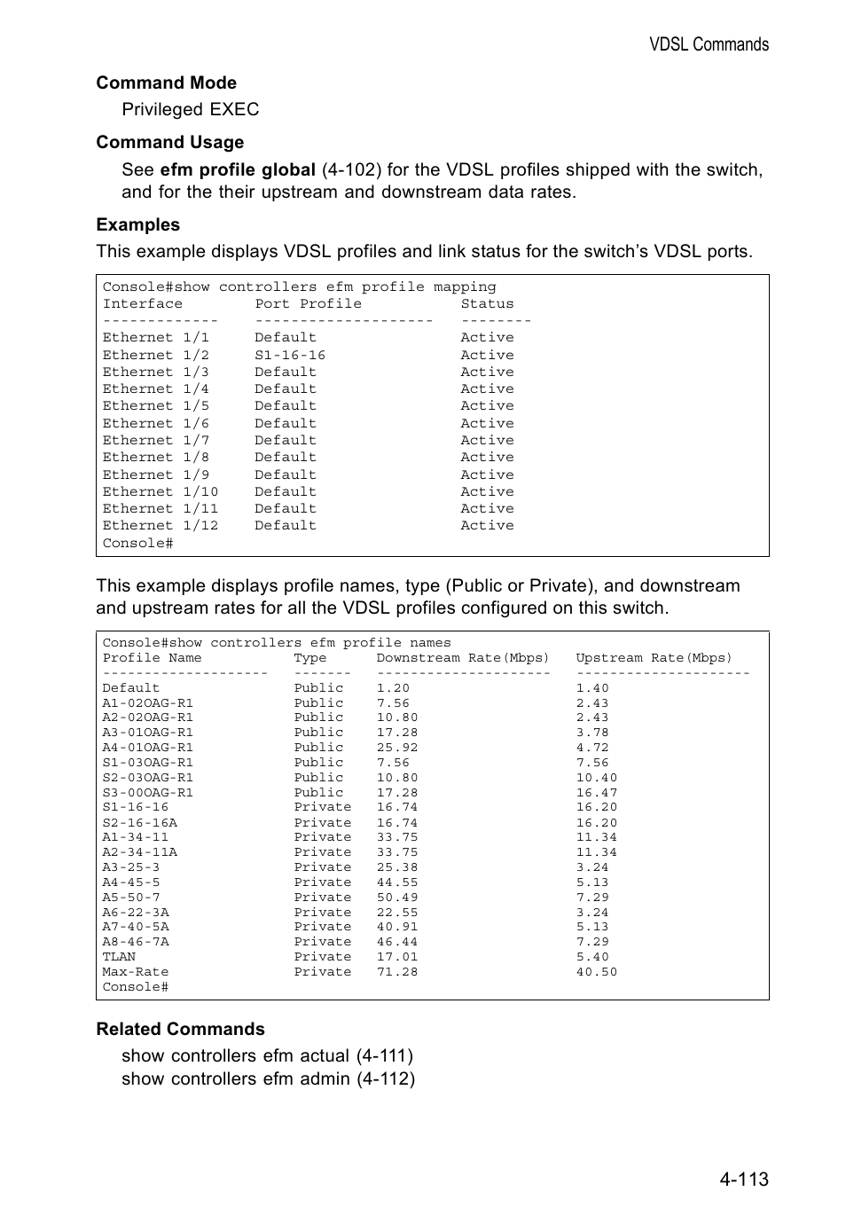 Accton Technology VS4512DC User Manual | Page 259 / 334