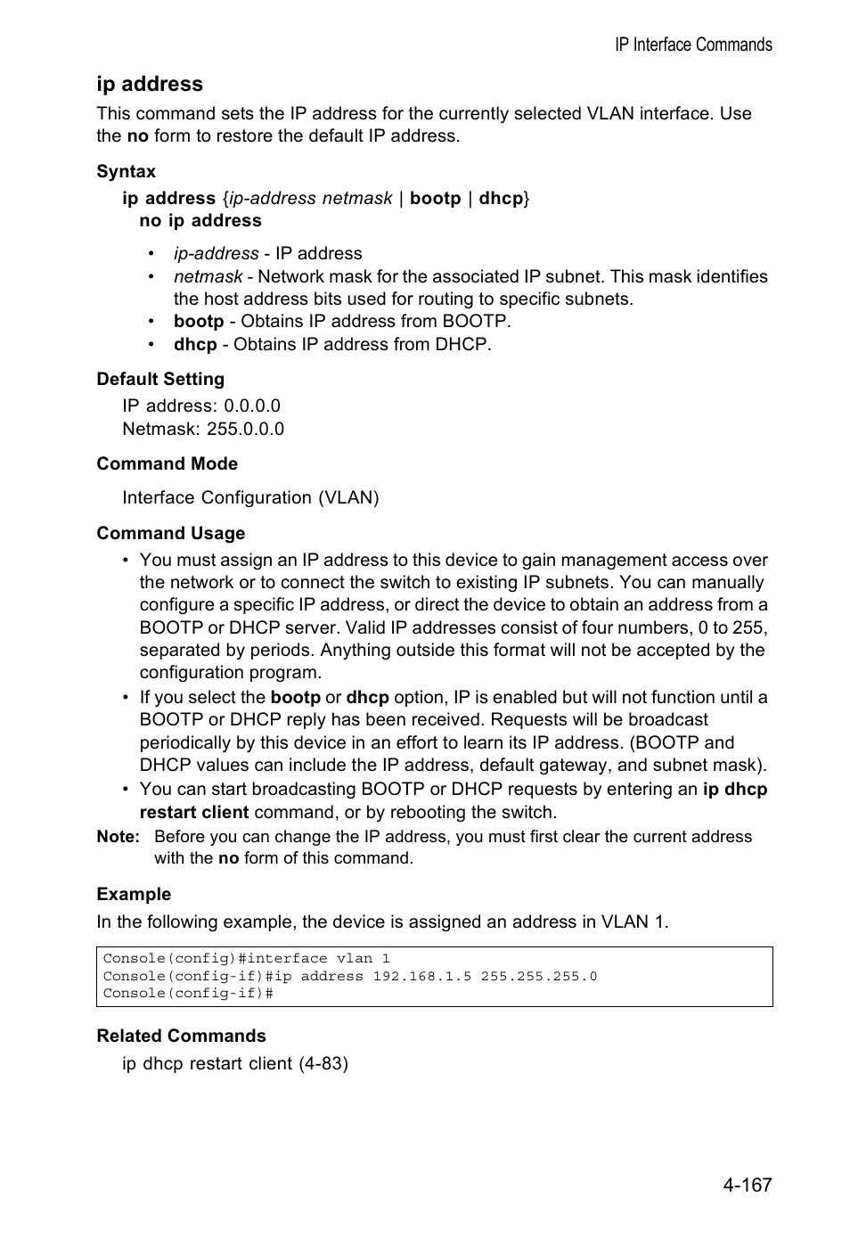 Ip address | Accton Technology VS4512DC User Manual | Page 313 / 334