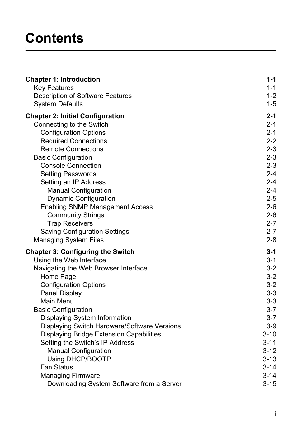 Accton Technology VS4512DC User Manual | Page 5 / 334