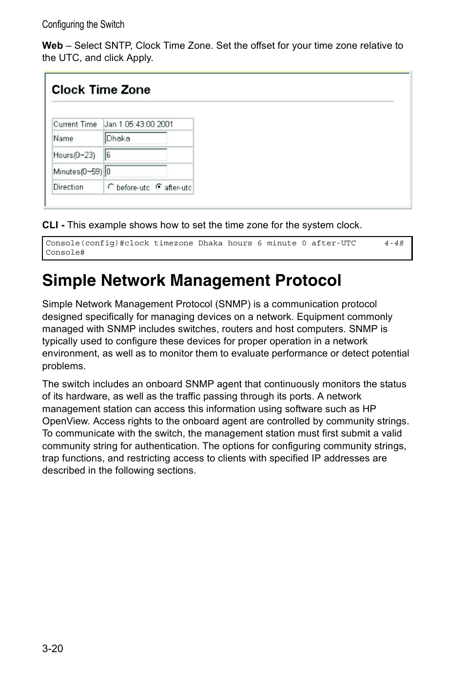 Simple network management protocol | Accton Technology VS4512DC User Manual | Page 50 / 334