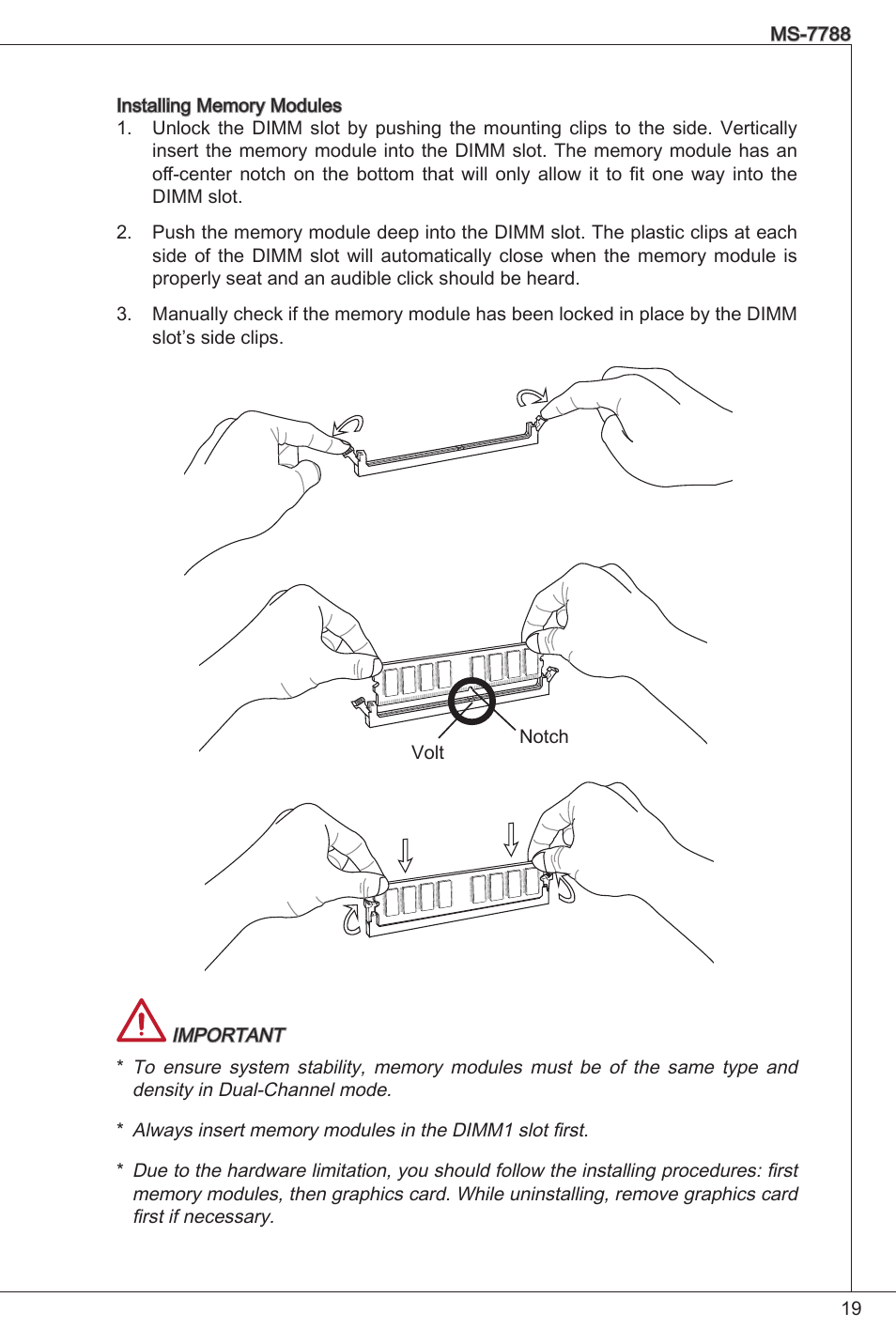 MSI CSM-H61M-P32/W8 User Manual | Page 19 / 172