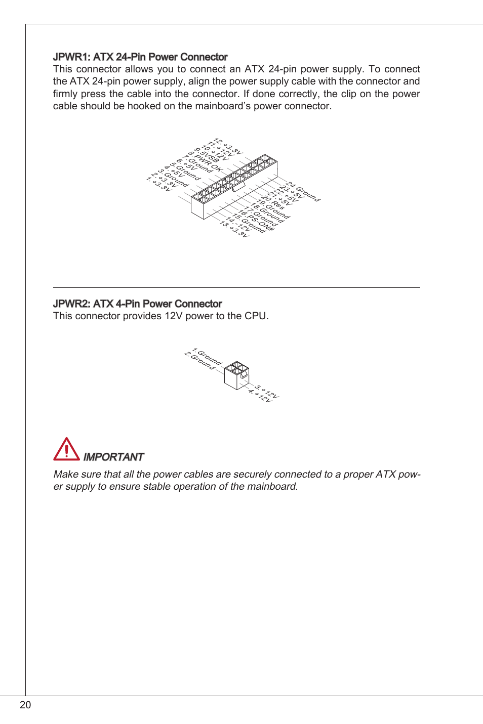 MSI CSM-H61M-P32/W8 User Manual | Page 20 / 172