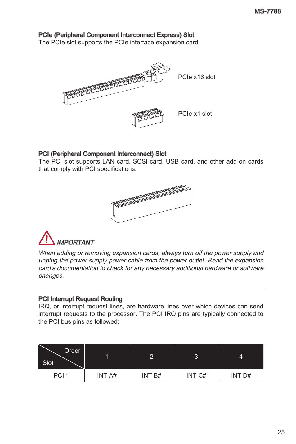 MSI CSM-H61M-P32/W8 User Manual | Page 25 / 172