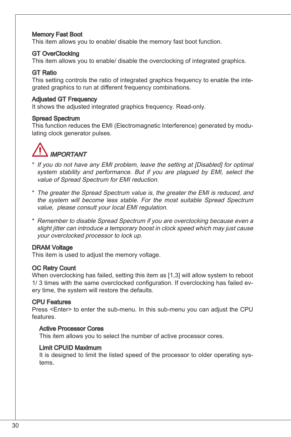 MSI CSM-H61M-P32/W8 User Manual | Page 30 / 172