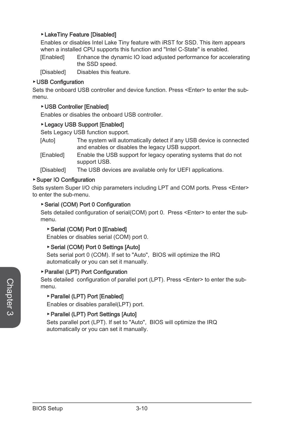 Chapter 3 | MSI CSM-B85M-E45 User Manual | Page 64 / 84