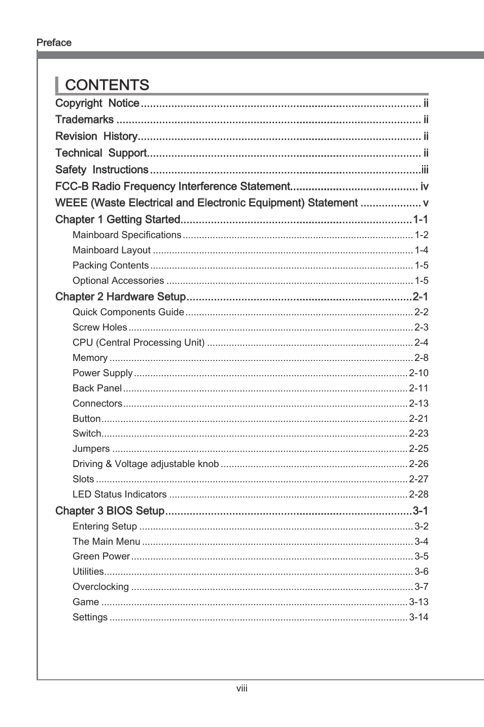 MSI Big Bang-Marshal (B3) Manual User Manual | Page 8 / 102