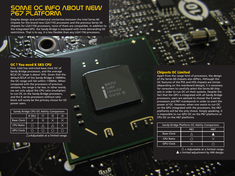 Some oc info about new p67 platform | MSI Big Bang-Marshal (B3) OC Guide User Manual | Page 3 / 15