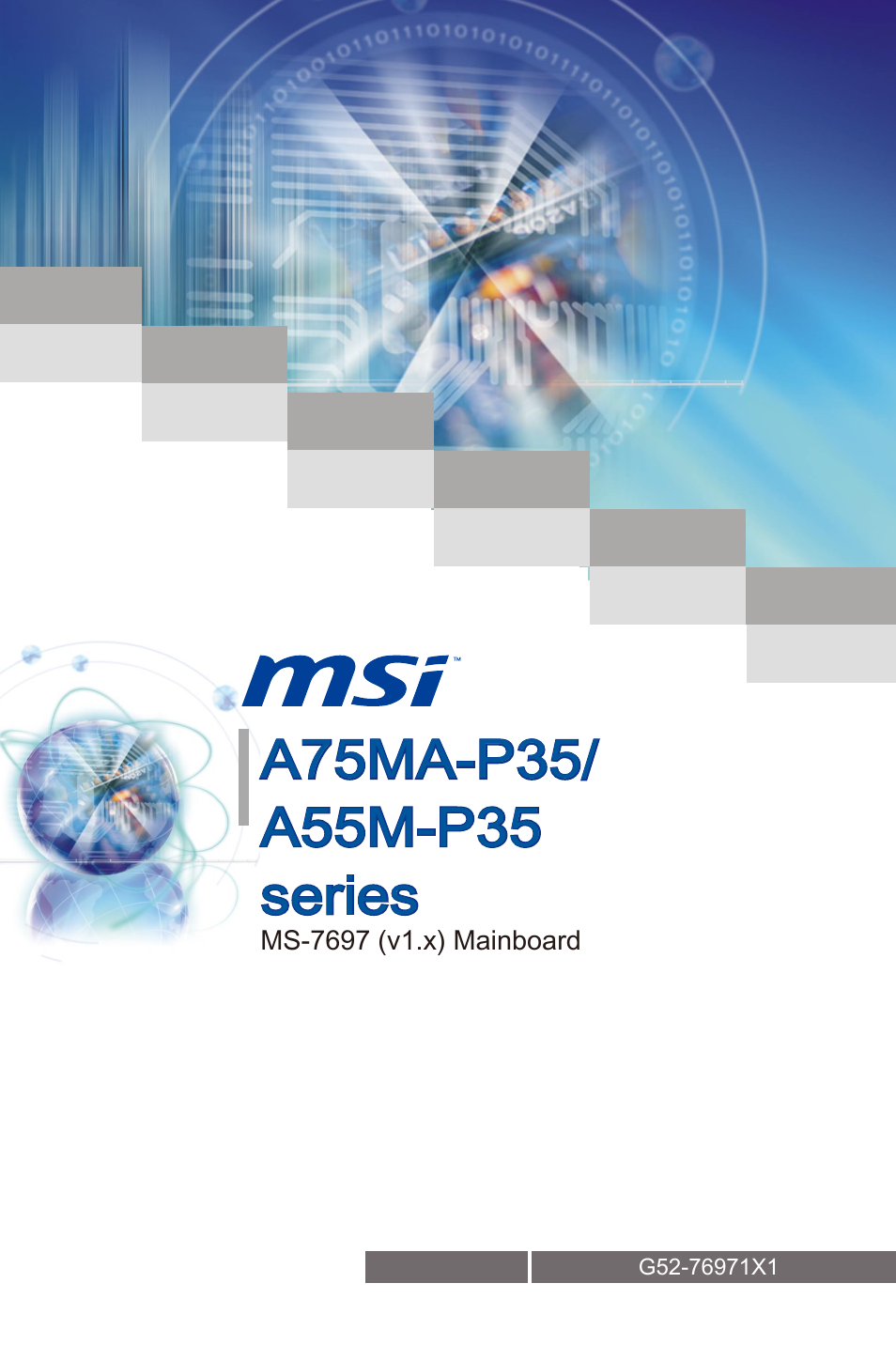 MSI A55M-P35 User Manual | 72 pages