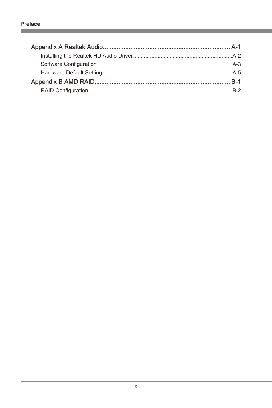 Preface | MSI A55M-P35 User Manual | Page 10 / 72