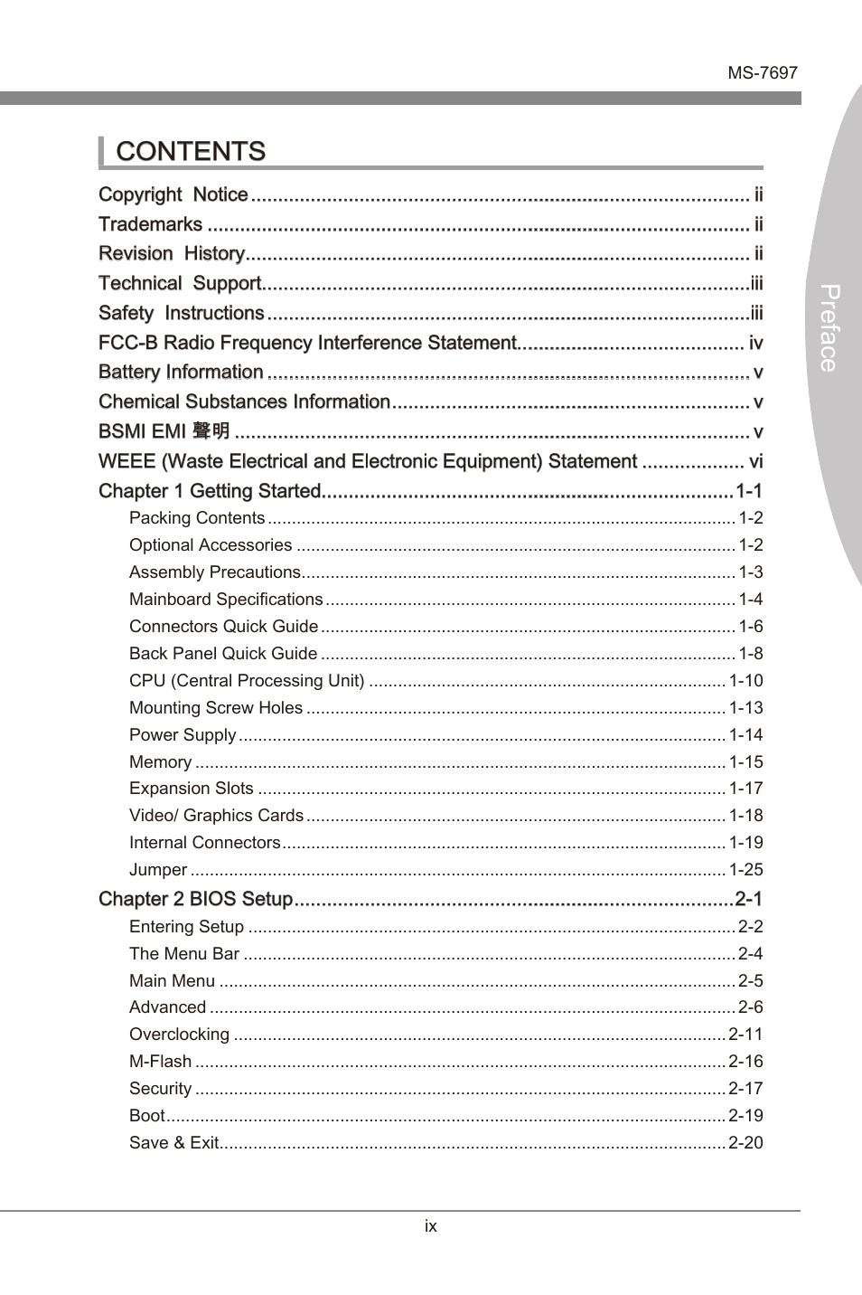 MSI A55M-P35 User Manual | Page 9 / 72