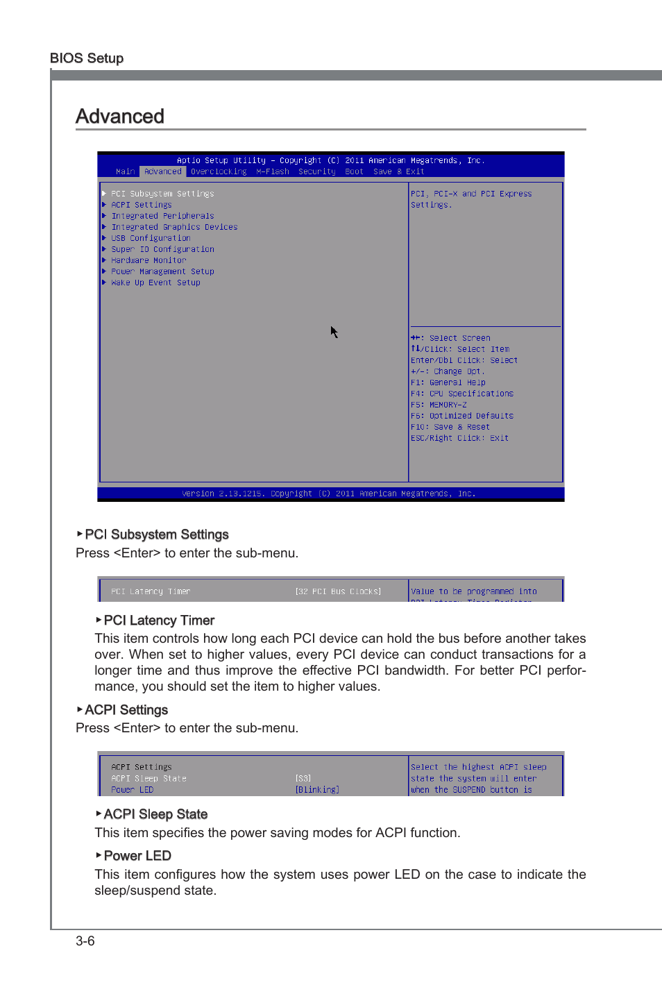Advanced -6, Chapter 3, Chapter 3 advanced | MSI A75MA-G55 User Manual | Page 42 / 72