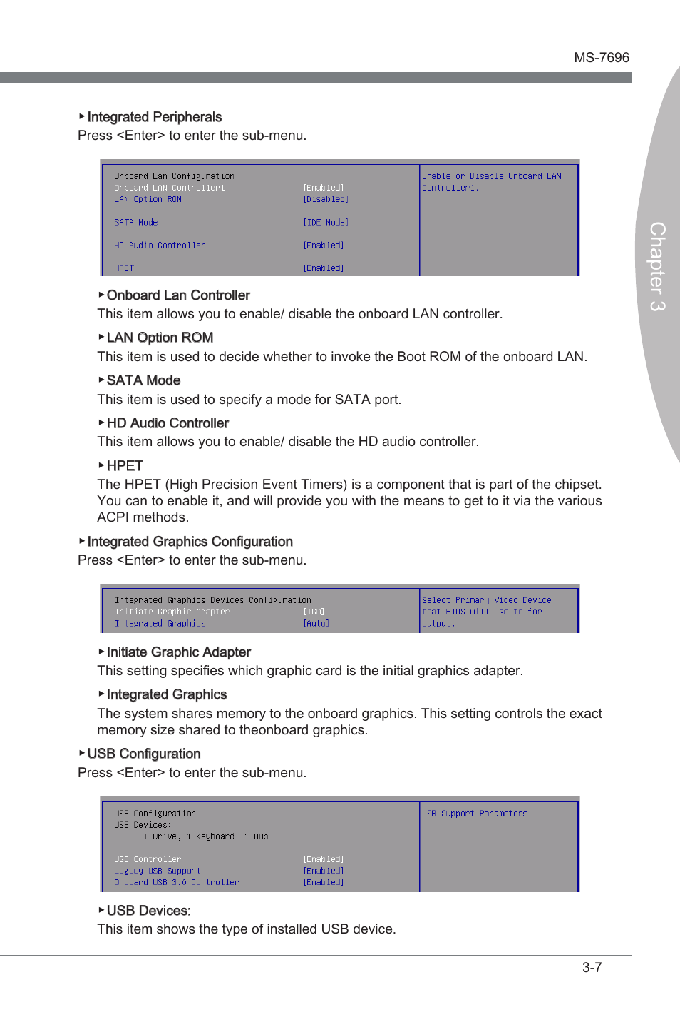 Chapter 3 | MSI A75MA-G55 User Manual | Page 43 / 72