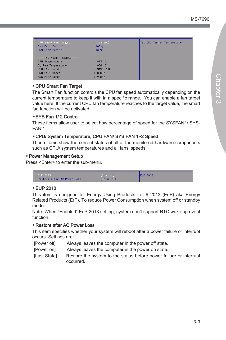 Chapter 3 | MSI A75MA-G55 User Manual | Page 45 / 72