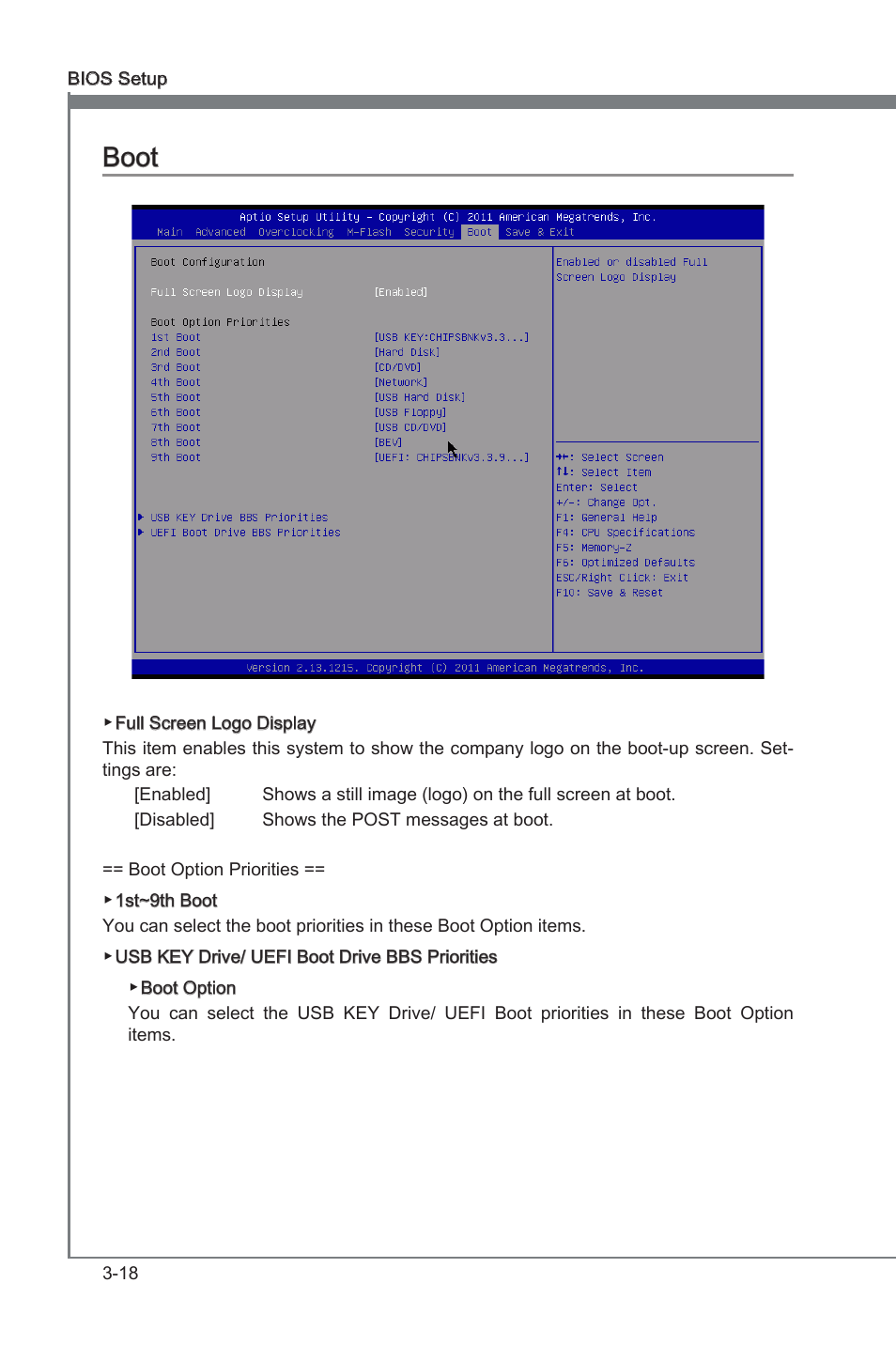 Boot -18, Chapter 3, Chapter 3 boot | MSI A75A-G55 Manual User Manual | Page 54 / 72