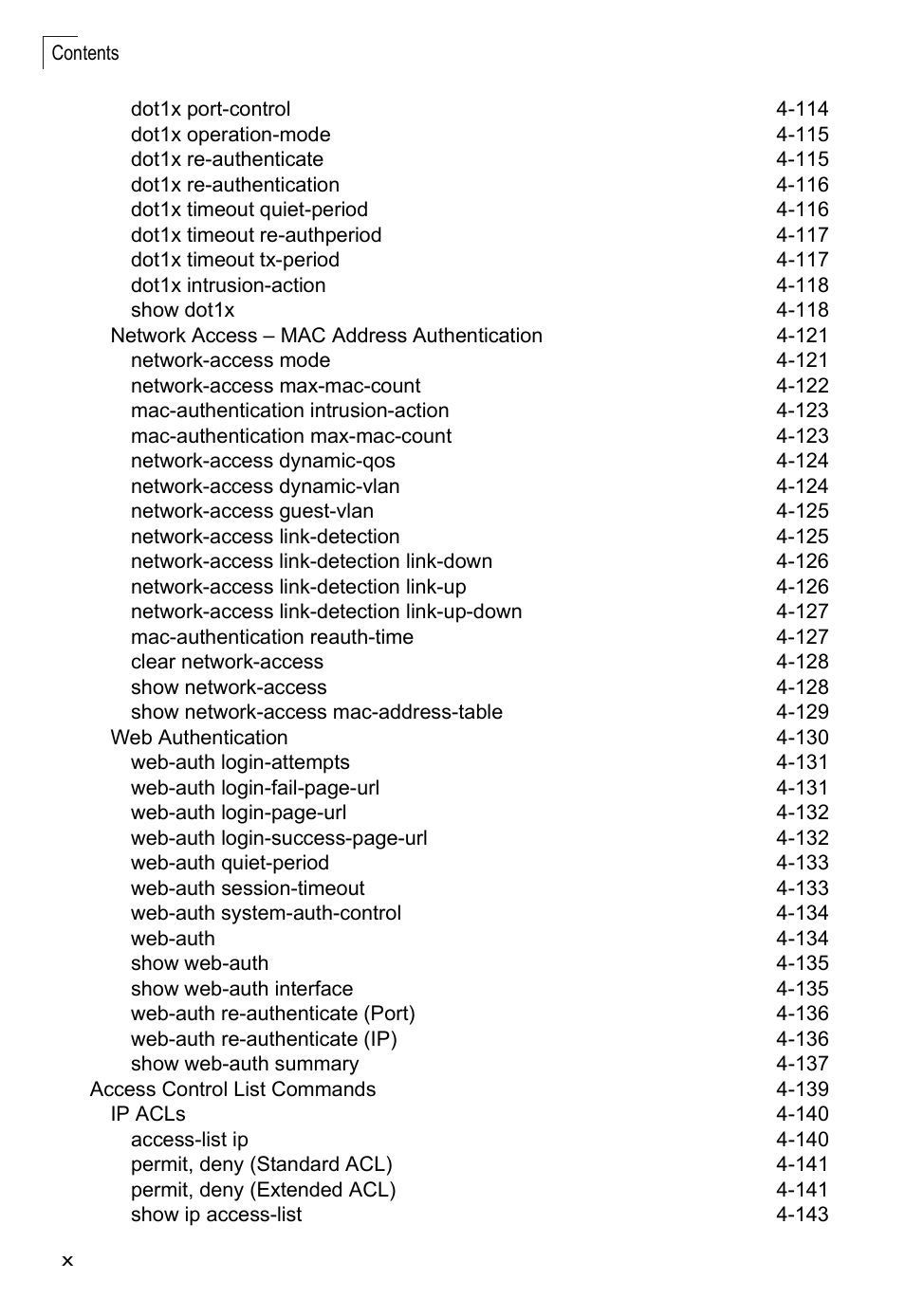 Accton Technology Edge-corE Fast Ethernet Switch ES3528M-SFP User Manual | Page 16 / 644