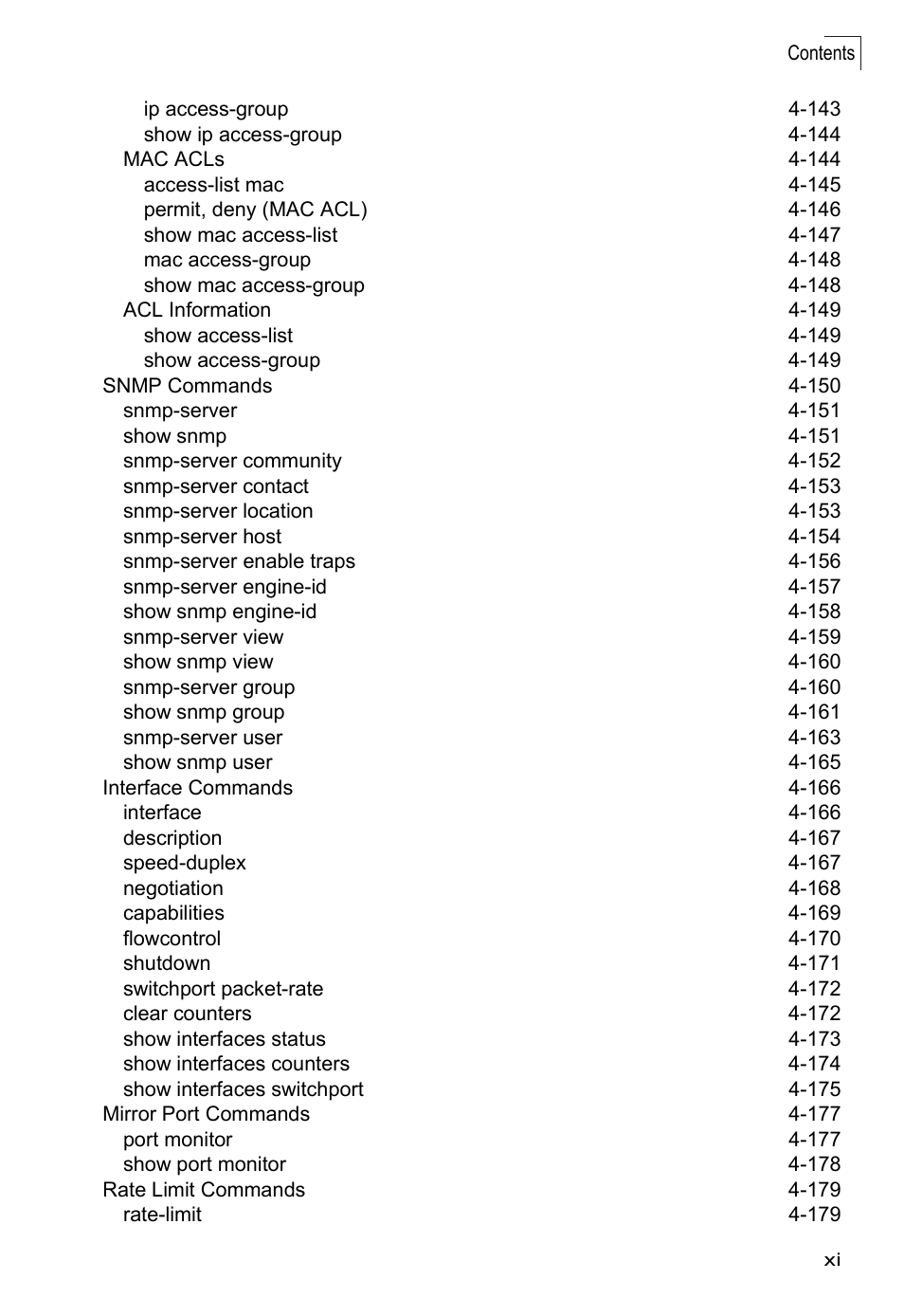 Accton Technology Edge-corE Fast Ethernet Switch ES3528M-SFP User Manual | Page 17 / 644