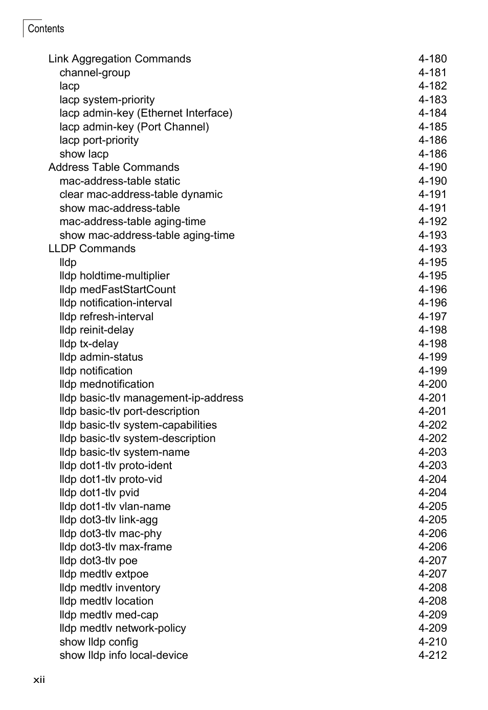 Accton Technology Edge-corE Fast Ethernet Switch ES3528M-SFP User Manual | Page 18 / 644